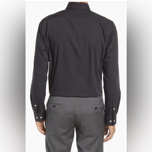 Nordstrom Tech-Smart Traditional Fit Dress Shirt Lt Blue NWT Sz 14 1/2 X 32-33 - Picture 7 of 8